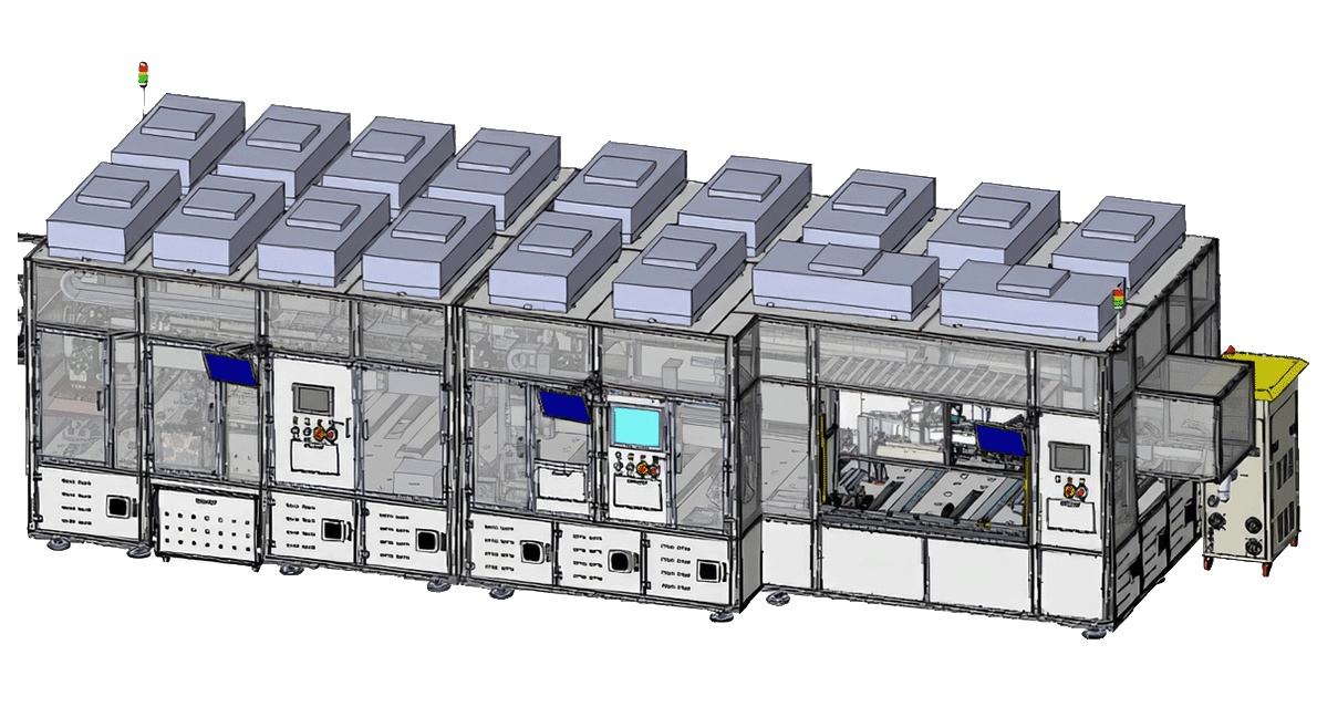 7-18吋全自動(dòng)背光組裝機(jī)（車(chē)載單屏-點(diǎn)膠）